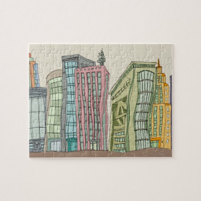 Buildings Jigsaw Puzzle (Horizontal)