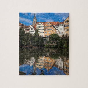 Buildings Line the River   Germany Jigsaw Puzzle