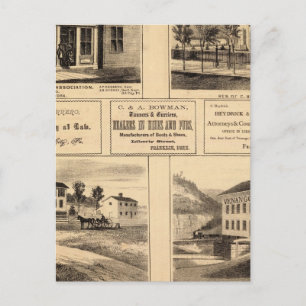 Buildings, Oil City, Franklin, Tarr Farm Postcard