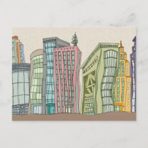 Buildings Postcard