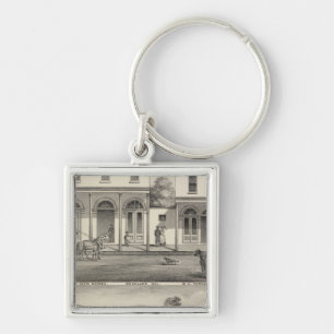Buildings Woodland, Yolo Key Ring