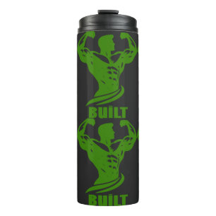 Built Bodybuilding Design – Minimalist Gym  Thermal Tumbler