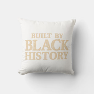 Built By Black History African American Black Prid Cushion