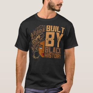 Built By Black History Apparel, Melanin Women Amer T-Shirt