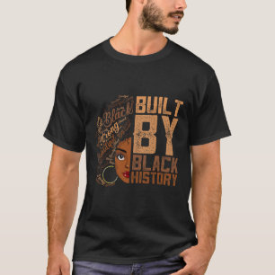 Built By Black History Apparel, Melanin Women Amer T-Shirt