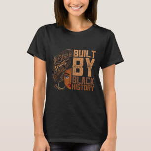 Built By Black History Apparel, Melanin Women Amer T-Shirt