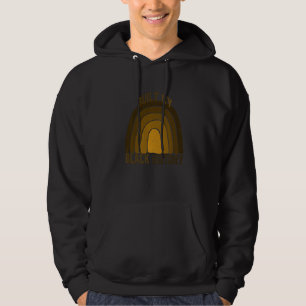 Built by Black History Month 2022 BHM Melanin Afro Hoodie