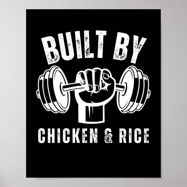 Built By Chicken And Rice Poster (Front)