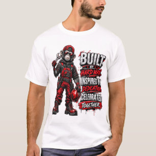 BUILT BY HARD WORK INSPIRED BY DEDICATION CELEBRAT T-Shirt