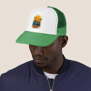 Built by Working Hands Labor Day Construction Desi Trucker Hat