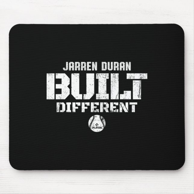 Built Different Jarren Duran Boston Sell Mlbpa  Mouse Pad (Front)