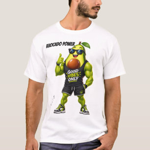 Built Different – Muscular Avocado Fitness Shirt