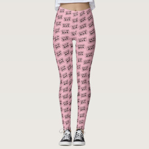 Built for Black Pink Leggings
