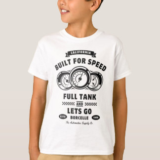 Built for speed t-shirt, Speed demon Racing T-Shirt