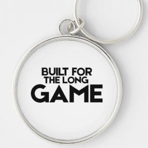 Built For The Long Game Minimalist Key Ring