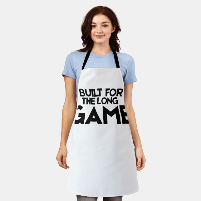 Built For The Long Game Minimalist Studio Apron (Worn)