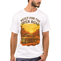 Built for the Open Road Retro Truck Art