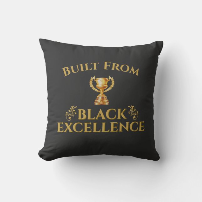 Built From Black Excellence Legacy Cushion (Front)