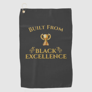 Built From Black Excellence Legacy Golf Towel
