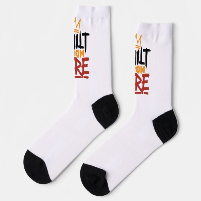 Built From Here Expression Of Pride & Authenticity Socks (Left)