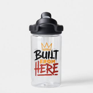 Built From Here Expression Of Pride & Authenticity Water Bottle
