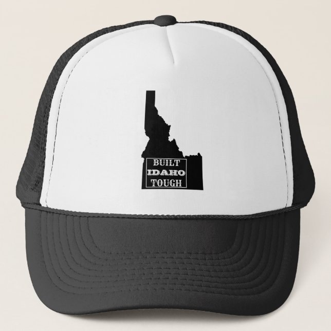 BUILT IDAHO TOUGH STATE TRUCKER HAT (Front)