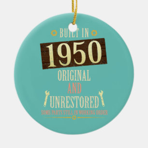 Built In 1950 Original And Unrestored  Ceramic Ornament