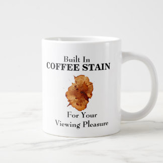 BUILT IN COFFEE STAIN LARGE COFFEE MUG