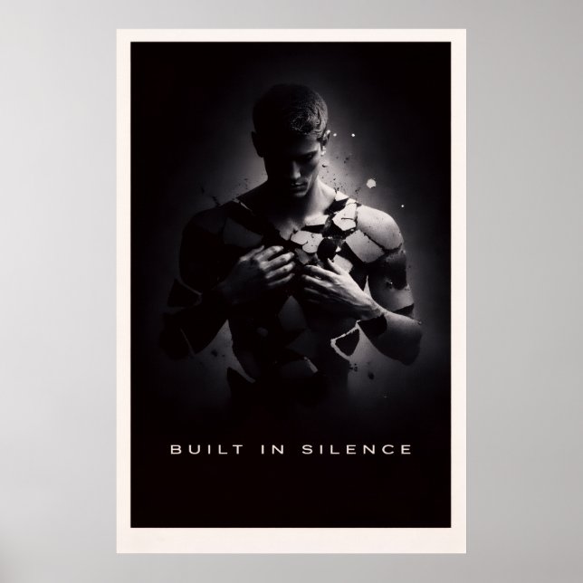 Built In Silence - Motivational Silent Power Poster (Front)