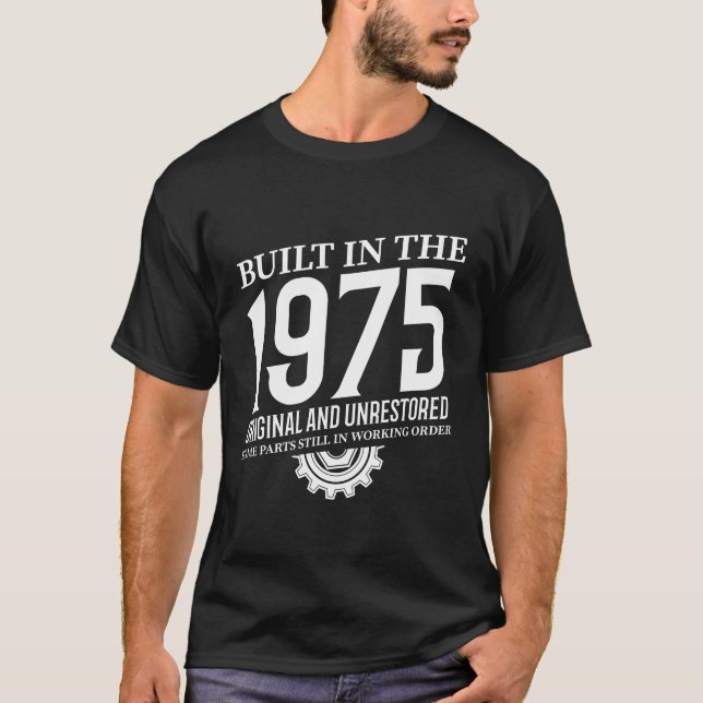 Built In The 1975 T-Shirt (Front)