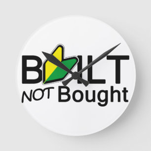 Built, not bought round clock