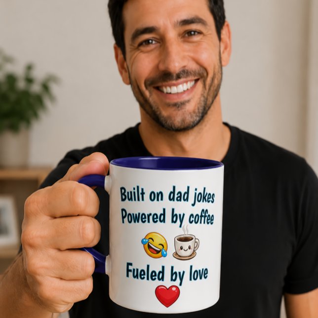 Built On Dad Jokes Mug (Creator Uploaded)