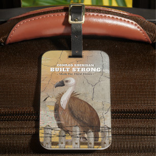 Built Strong Personalised  Luggage Tag