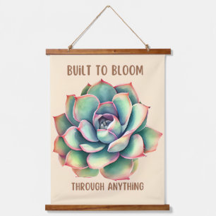 Built To Bloom Hanging Tapestry