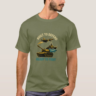 : Built to Defend, T-Shirt