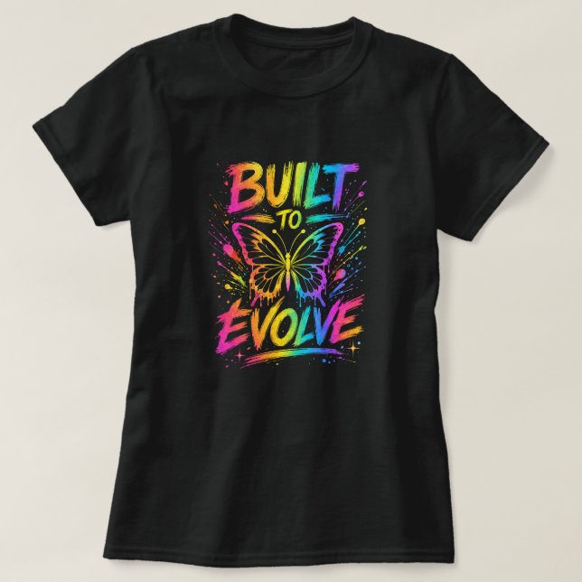 Built To Evolve Butterfly Shirt 0047708 (Design Front)