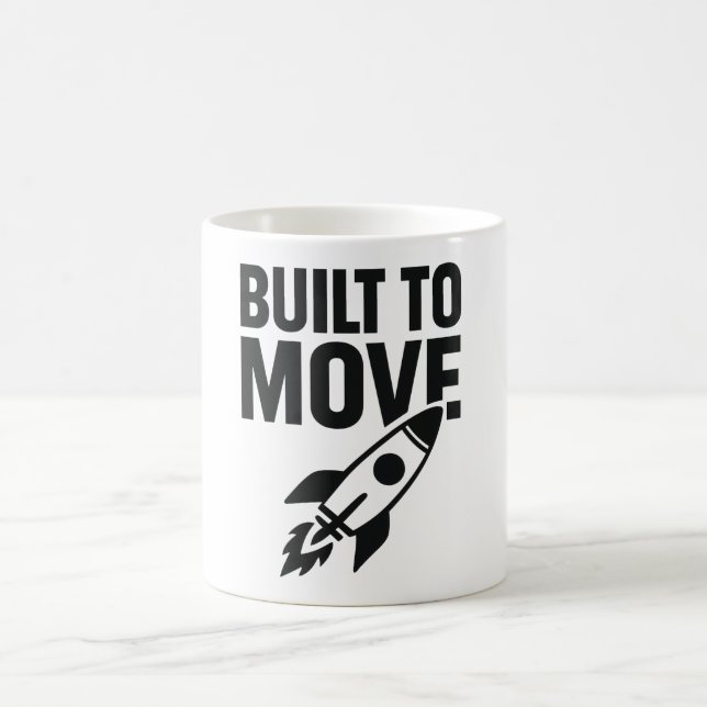 Built to Move T-Shirt Coffee Mug (Center)