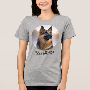 Built to Protect Born to Serve Tri-Blend Shirt