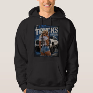 Built to Work Made to Last – I Love Trucks Design Hoodie
