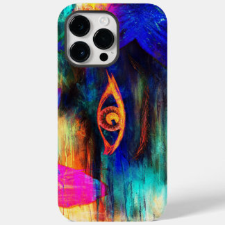Built Tough Phone Case (Woman Eyes Flower Color)