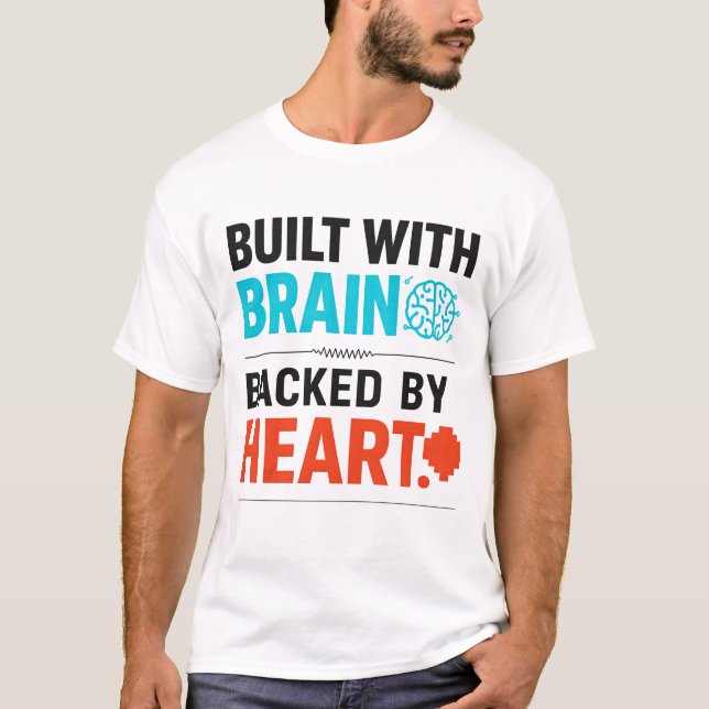 Built With Brain T-Shirt (Front)