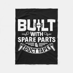 Built with Spare Parts - EDS Awareness Fleece Blanket