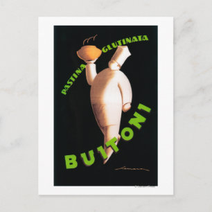 Buitoni Pasta Promotional Poster Postcard