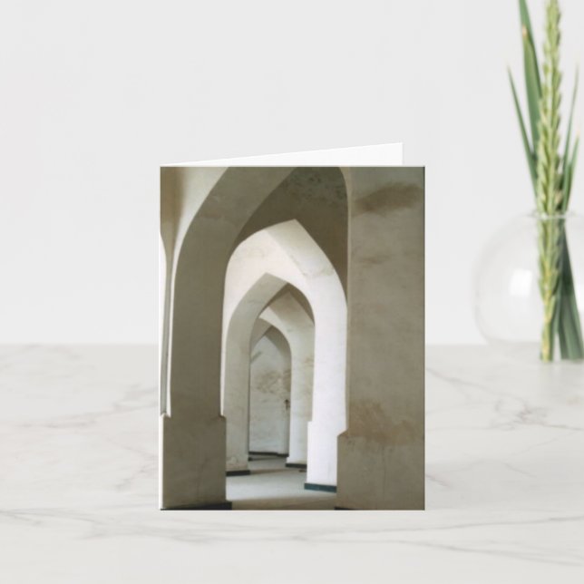 Bukhara Arches v2 Card (Front)