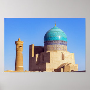 Bukhara, Uzbekistan -  Kalyan mosque Poster