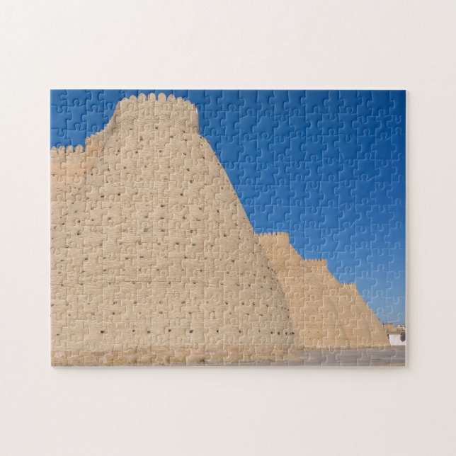 Bukhara, Uzbekistan -  Wall of the Ark fortress Jigsaw Puzzle (Horizontal)