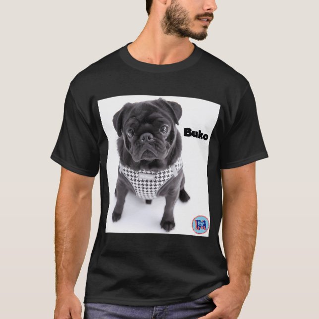 Buko the Pug T-Shirt (Front)