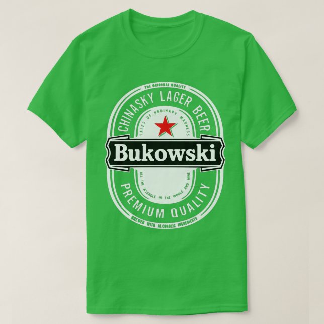 Bukowski  T-Shirt (Design Front)