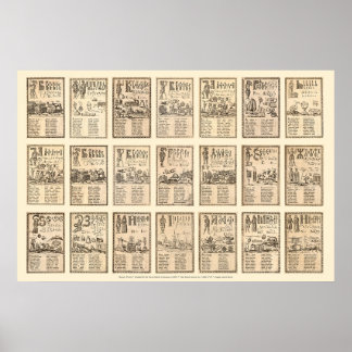 BUKVAR' - Primer of Karion Istomin Poster