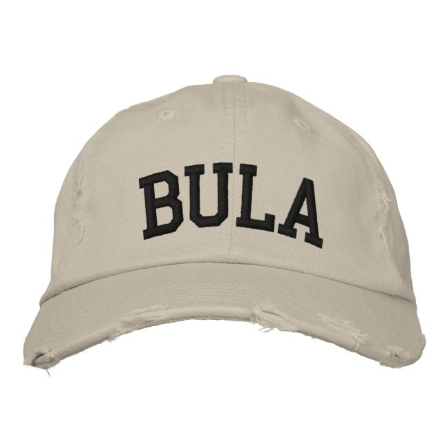 Bula Embroidered Hat (Front)